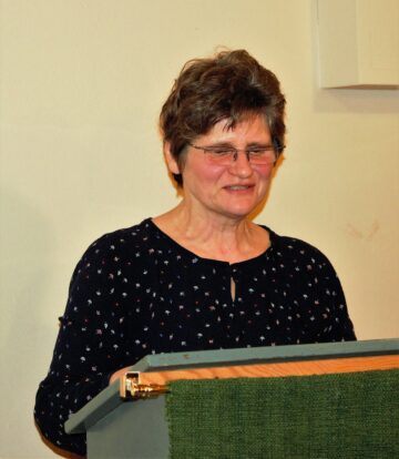 Karin Seum, 1. Vorsitzende NVSG Geiss-Nidda