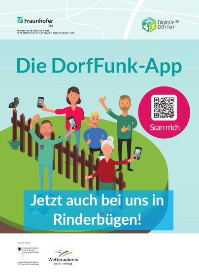 Flyer DorfFunk Rinderbügen