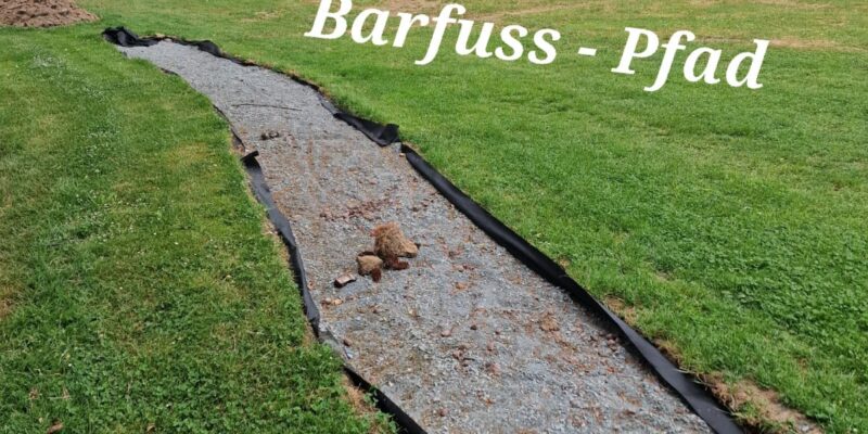Auf dem Sportplatz in Geiß-Nidda entsteht ein Barfußpfad
