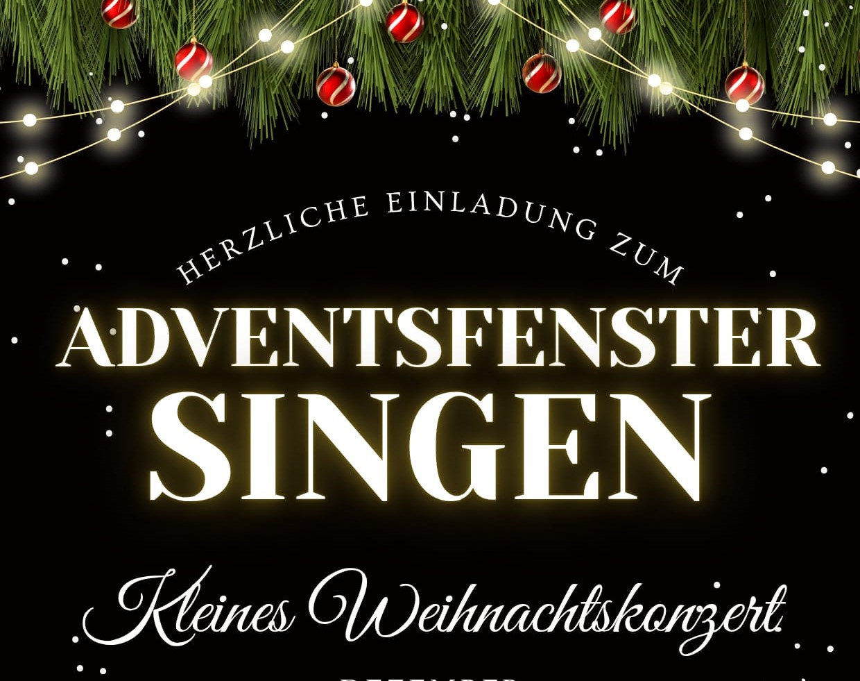 Usenborn Adventsfenster Singen 2025