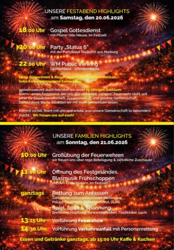 75 Jahre Freiwillige Feuerwehr Münster