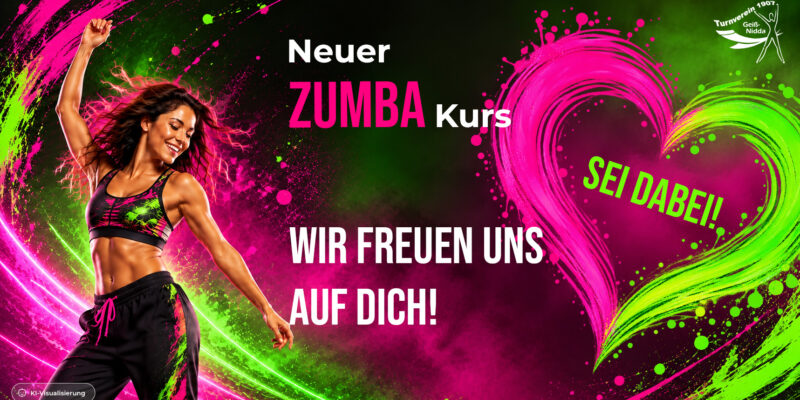 Neuer Zumba Kurs in Geiß-Nidda